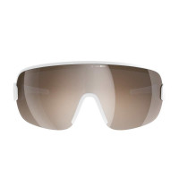 Cyklistické sluneční brýle POC Aim Hydrogen White/Clarity Trail /Partly Sunny Silver ONE