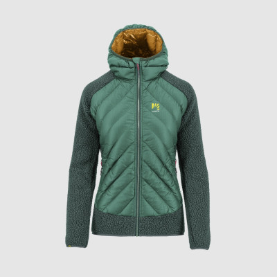 Dámská zimní outdoorová bunda Karpos Marmarole Tech Frosty S tmavě zelená