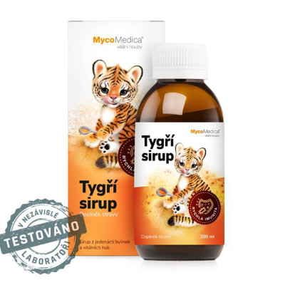 Tygří dětský sirup MycoMedica 200 ml
