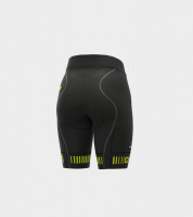 Letní cyklistické kalhoty Ale Cycling PR-R Graphics Strada dámské černé/žluté