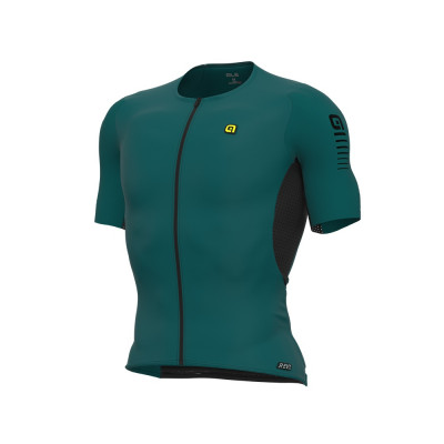 Letní cyklistický pánský dres Alé Cycling R-EV1 Race Special zelený