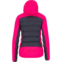 Outdoorová bunda dámska Karpos Lastei Active Plus ružová/sivá.