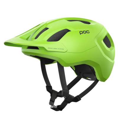 Cyklistická přilba POC Axion fluorescent žlutá/zelená