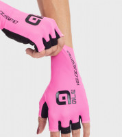 Letní cyklistické rukavice Alé Velocissimo Crono Glove růžové