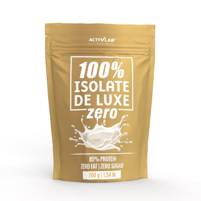 Proteinový prášek 100% Isolate De Luxe ActivLab natural 700g