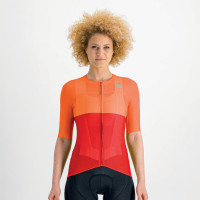 Letní cyklistický dámský dres Sportful Pro rudý