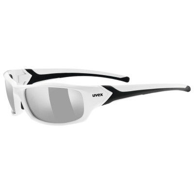 Sportovní sluneční brýle Uvex Sportstyle 211 černé/bílé