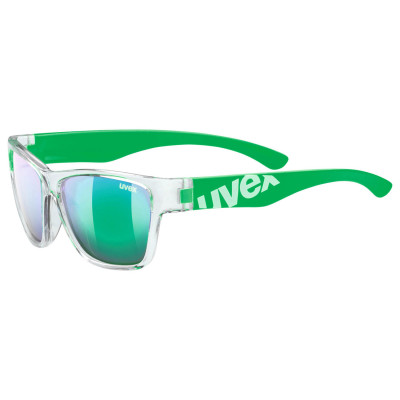 Sportovní sluneční brýle UVEX SPORTSTYLE 508 bílé/zelené