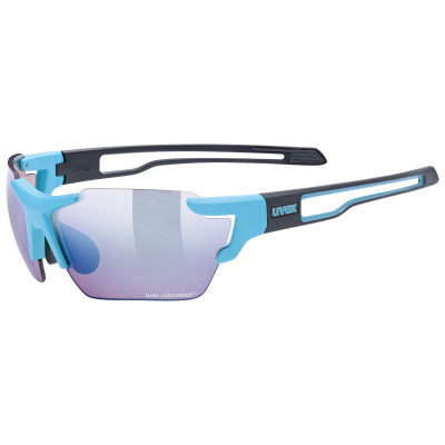 Cyklistické sluneční brýle UVEX SPORTSTYLE 803 CV SMALL, BLUE - BLACK modré