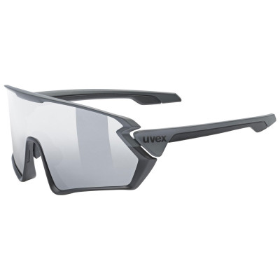 Sportovní sluneční brýle Uvex Sportstyle 231 černé/stříbrné