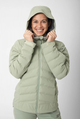 2117 of Sweden Alip dámská třívrstvá zimní bunda, Vintage Green