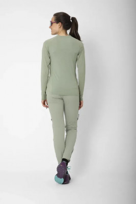 2117 of Sweden ALKEN dámské funkční triko s dlouhým rukávem, Vintage Green XL