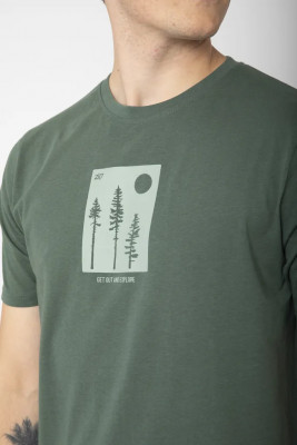 2117 of Sweden Apelviken pánské tričko, Forest Green M
