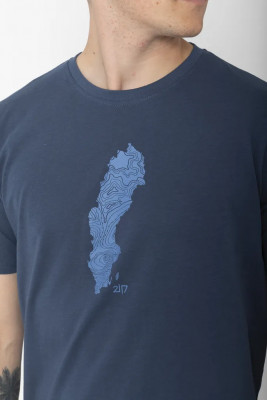 2117 of Sweden Apelviken pánské tričko, Navy 3XL
