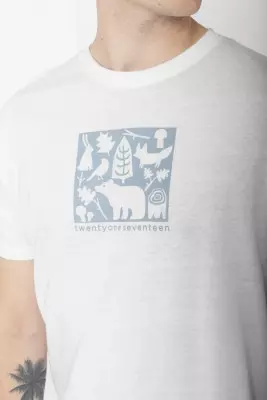 2117 of Sweden Apelviken pánské tričko, White XL