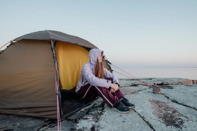 2117 of Sweden Boms dámská třívrstvá bunda, Lavender