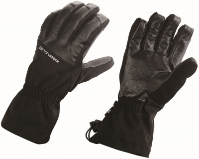 2117 of Sweden Fossjo unisex lyžařské rukavice, Black