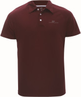 2117 of Sweden FROSAKER pánské funkční polo triko, wine red