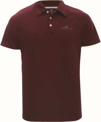 2117 of Sweden FROSAKER pánské funkční polo triko, wine red XXL