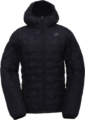 2117 of Sweden ISABO dámská péřová bunda s kapucí, black XS