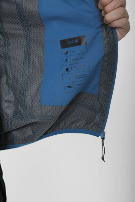 2117 of Sweden Jacks pánská 2,5vrstvá bunda, Blue 3XL