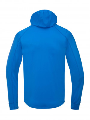 2117 of Sweden KILLINGE pánská powerstretch mikina s kapucí, lake blue