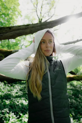 2117 of Sweden KRUPPA dámská hybridní vesta, Forest Green XXL