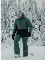2117 of Sweden Sala ECO pánské lyžařské kalhoty, Forest Green