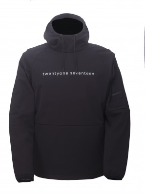 2117 of Sweden SPANHULT chlapecká softshellová bunda, black 164