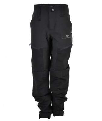 2117 of Sweden STOJBY dětské outdoorové kalhoty, black 176