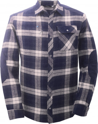 2117 of Sweden SVEG pánská flanelová košile, navy 3XL
