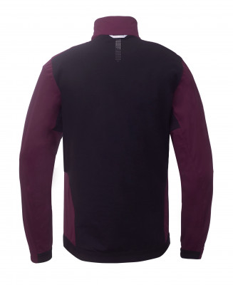 2117 of Sweden TORSVI dámská hybridní softshellová bunda, dark plum