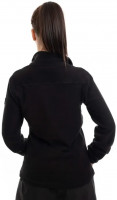 2117 of Sweden TROLLEBO dámská fleecová mikina 1/2 zip, Black