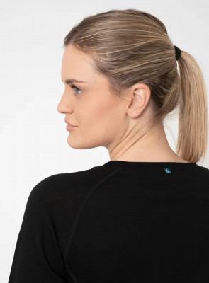 2117 of Sweden Ullanger dámské merino tričko s dlouhým rukávem, Black