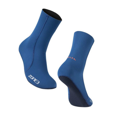 Neoprénové ponožky na triatlon Yulex® Socks Navy