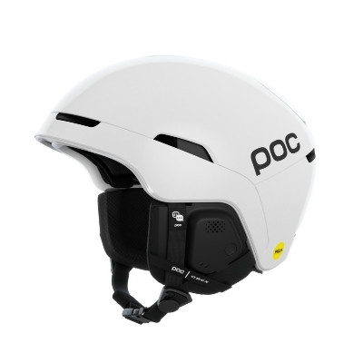 Lyžařská helma POC Obex Mips Communication bílá