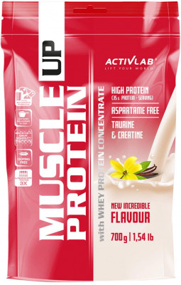 Muscle Up Protein ActivLab s příchutí vanilka 2000g