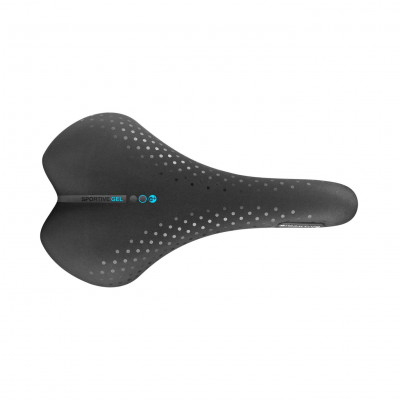 Cyklistické sedlo unisex San Marco Bioaktive Sportive Small Gel černé