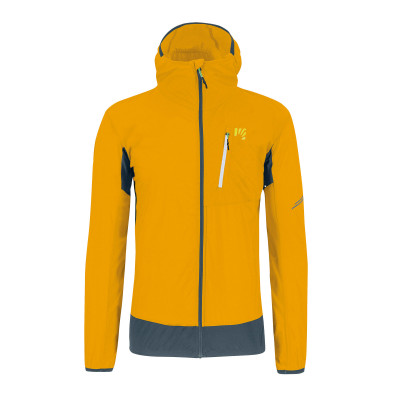 Letní outdoorová bunda pánská Karpos Lot Evo žlutá/černá