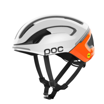 Cyklistická přilba Poc Omne Air MIPS bílá/oranžová