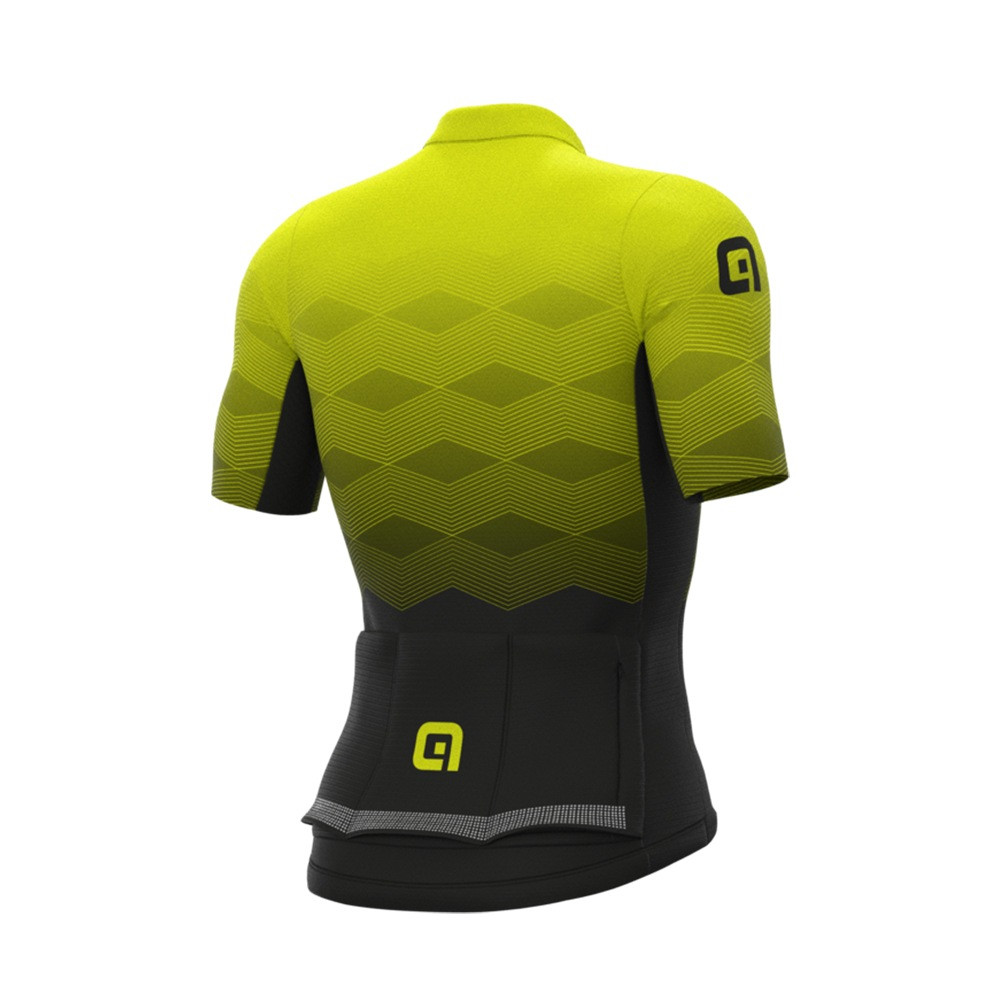 Letný cyklistický dres pánsky ALÉ PRR MAGNITUDE žltý