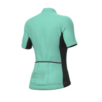 Letný cyklistický dámsky dres Alé Cycling Solid Color Block Lady modrý 3d back
