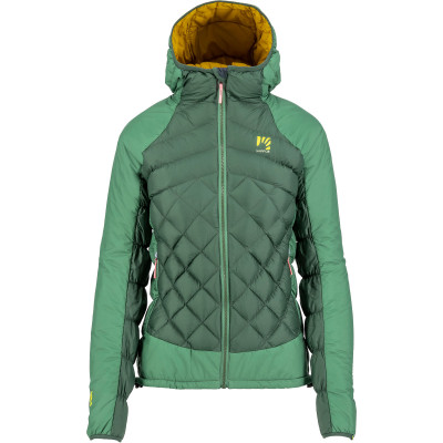 Zimní outdoorová bunda dámská Karpos Lastei Active Plus tmavě zelená/frosty S