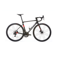 Cestný karbónový bicykel Cipollini Dolomia SRAM Red Etap ATX čierny/červený