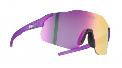 Cyklistické brýle Neon Sky 2.0 fialové + Pevné pouzdro, Mirror Violet cat 3