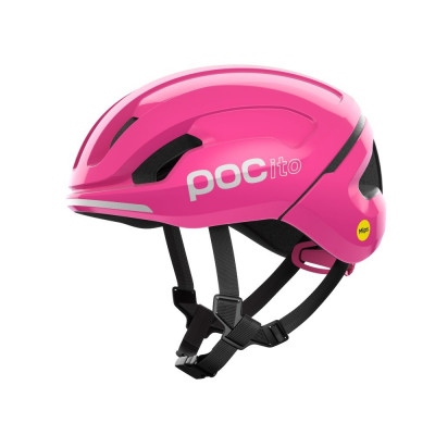 Cyklistická přilba dětská POC Omne MIPS Fluorescent růžová