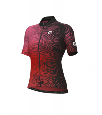 Letní cyklistický dámský dres Alé Cycling Solid Circus růžový