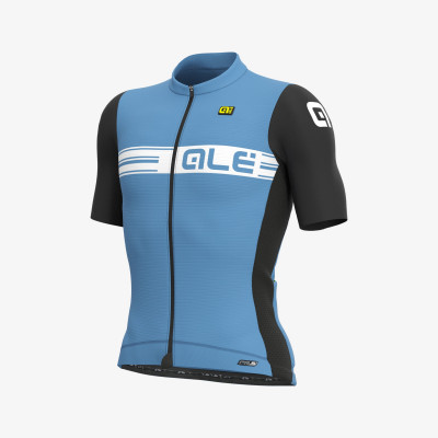 Letní cyklistický pánský dres Alé PR-S Logo Summer světle modrý