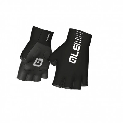 Letní cyklistické rukavice Ale Sunselect Crono Glove černé/bílé