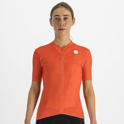 Letní cyklistický dámský dres Sportful Flare oranžový